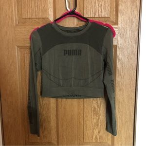 Puma Evoknit Cropped Long Sleeve